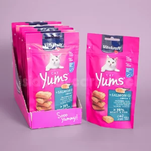 yums para gatos vitakraft salmon