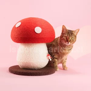 Rascador honguito para gatos