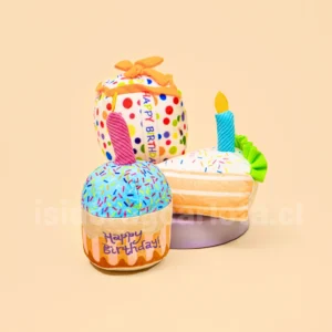 Peluches de cumpleaños para gatos y perros