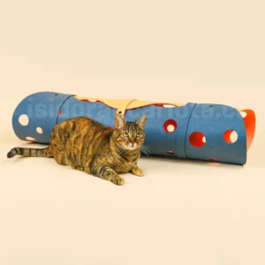 Túnel para gatos armable