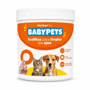 Toallitas limpieza de ojos para mascotas (100u)