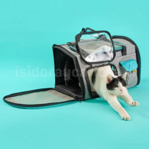 Mochila de transporte grande para gatos