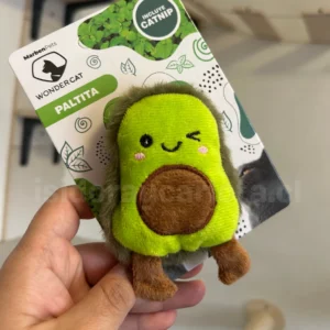 Peluche palta catnip para gatos