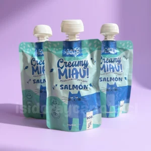 Creamy Miau Salmón 90 g – Snack Cremoso para Gatos